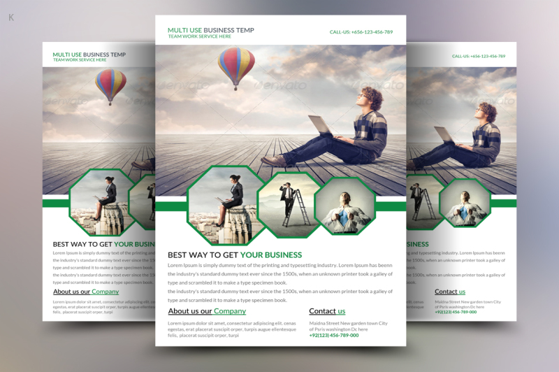 multi-use-business-flyer-template