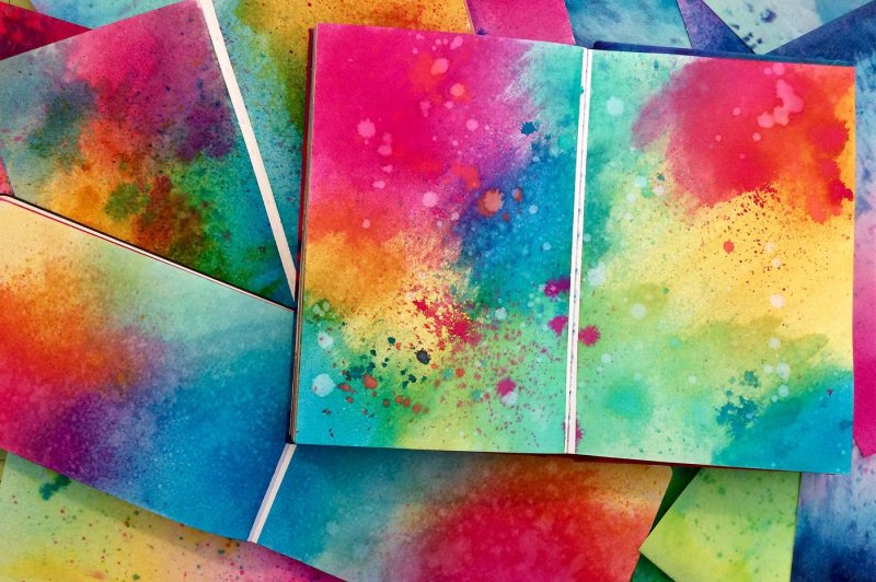 rainbow-watercolor-splatter-textures