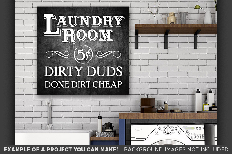 Download Rustic Laundry Room Sign SVG - Vintage Laundry Sign SVG File - 608 By Tizzy Labs | TheHungryJPEG.com