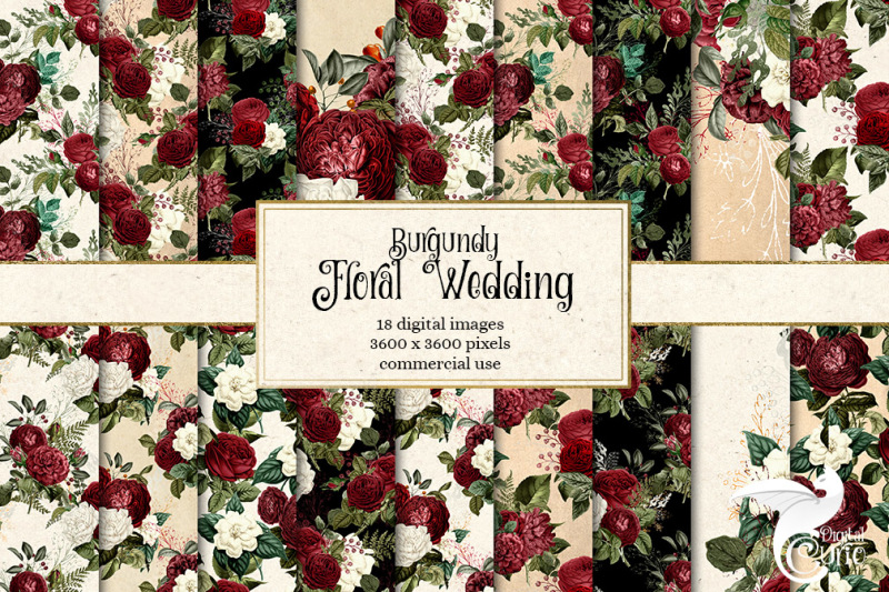 burgundy-floral-wedding-backgrounds