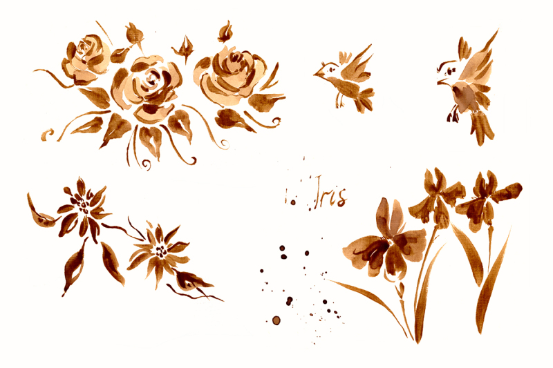 hand-drawn-coffee-flower