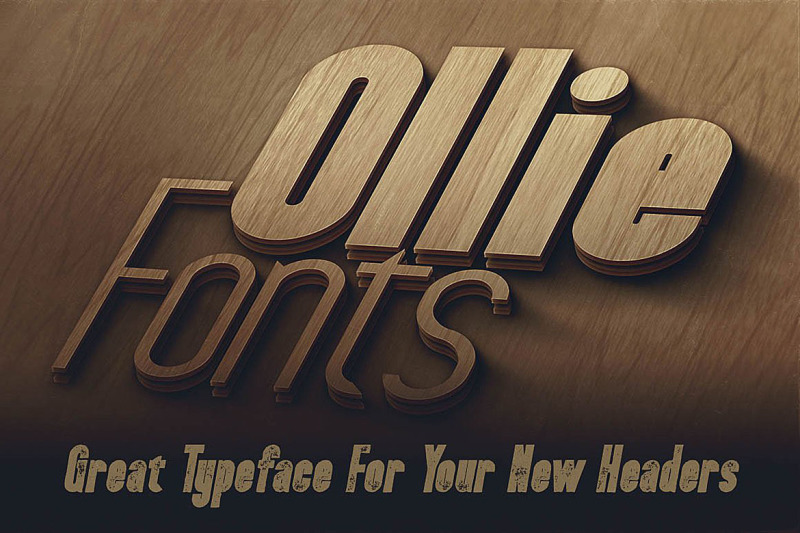 ollie-typeface