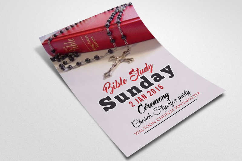 sunday-prayer-church-flyers