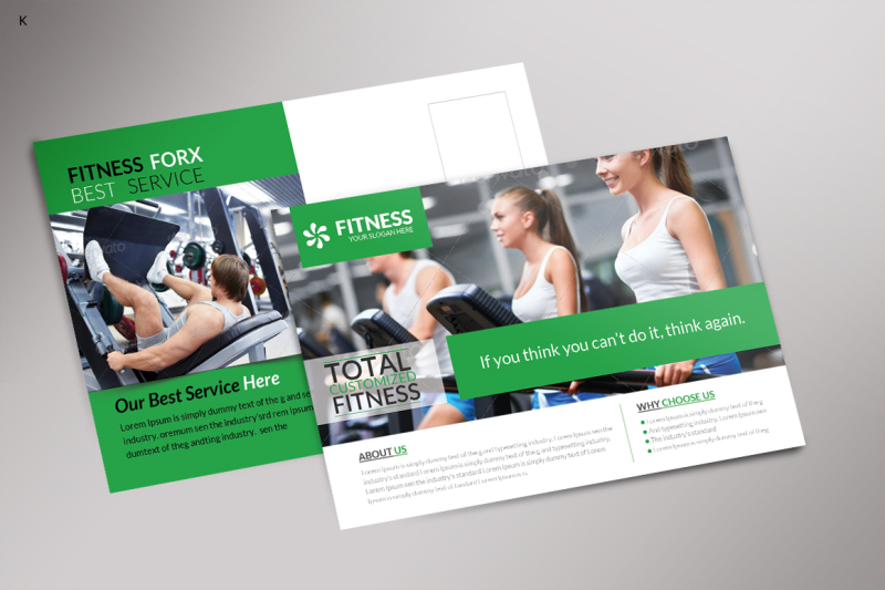 corporate-fitness-postcard-template