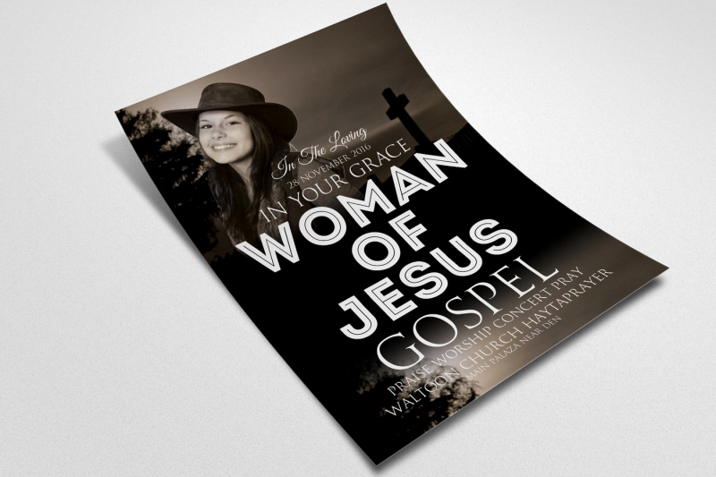 women-of-god-church-flyers