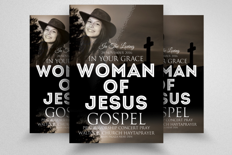 women-of-god-church-flyers