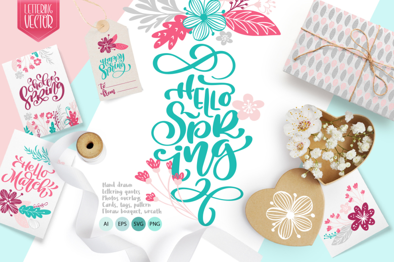 hello-spring-vector-lettering-and-floral-greeting-card