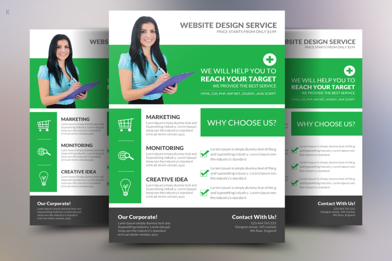 web-agency-flyer-template