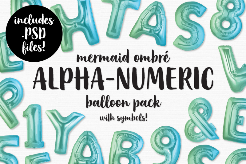 mermaid-ombre-foil-balloon-alphabet-numbers-amp-symbols-bundle