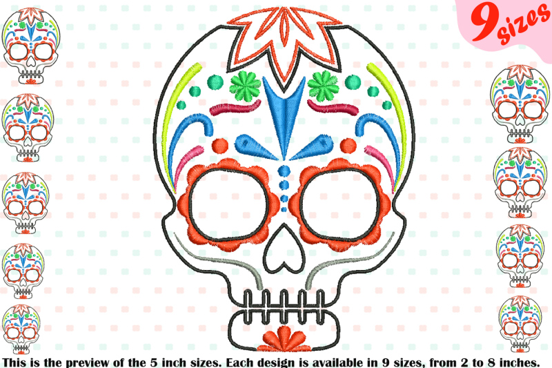 cinco-de-mayo-embroidery-design-outline-fiesta-mexico-skull-199b