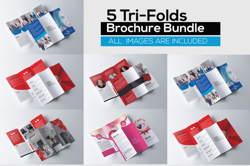 5-multi-use-trifolds-brochures-bundle