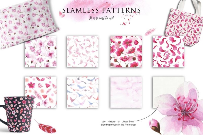 pink-dreams-of-sakura-watercolor-set