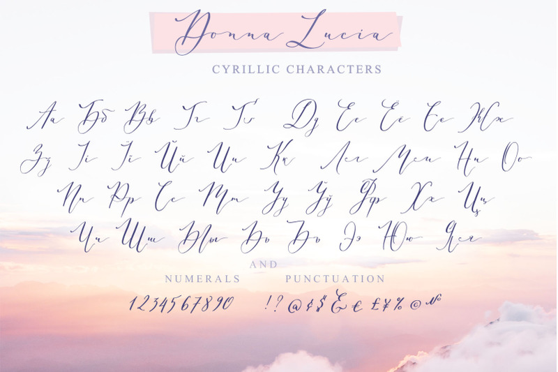 donna-lucia-cyrillic-font-extras-amp-logo