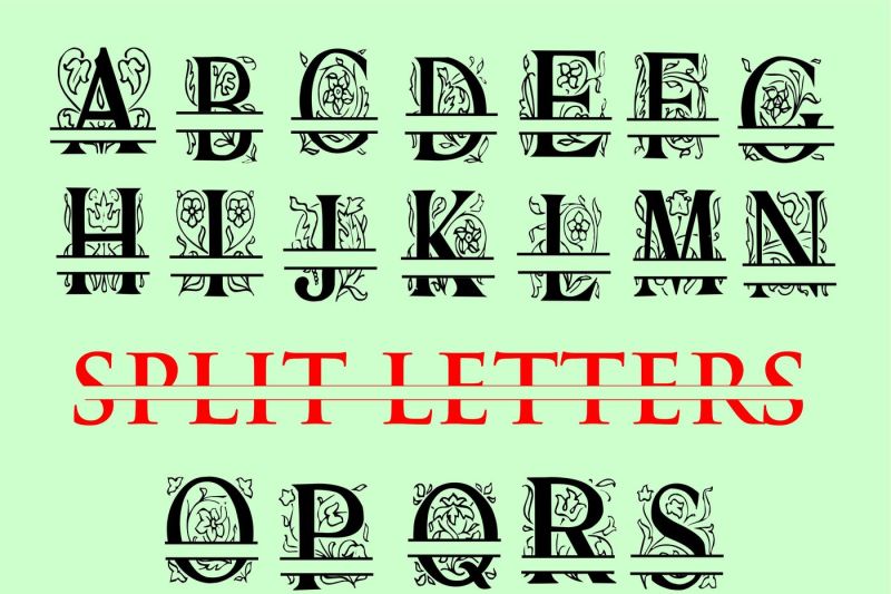 split-letters