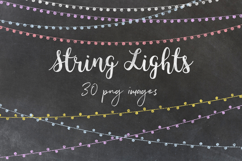 chalkboard-string-lights-clipart