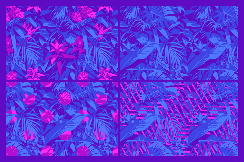 16-ultraviolet-tropic-patterns