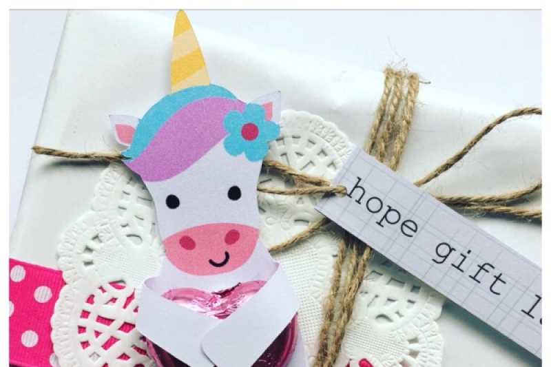 Unicorn Candy Hugger Svg Unicorn Svg By Sanqunetti Design Thehungryjpeg Com