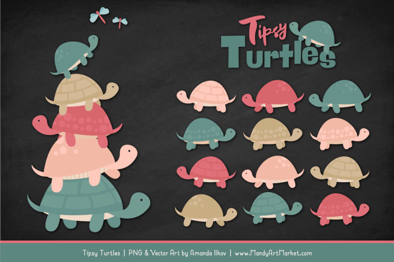 sweet-stacks-tipsy-turtles-stack-clipart-in-soft-christmas