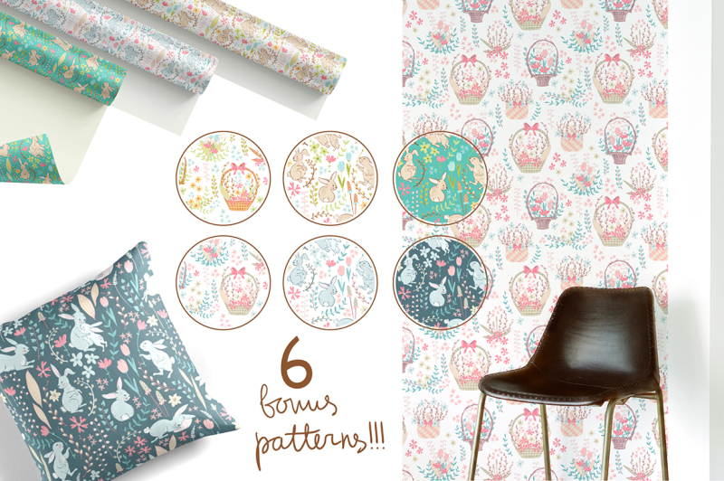spring-meadow-graphic-set