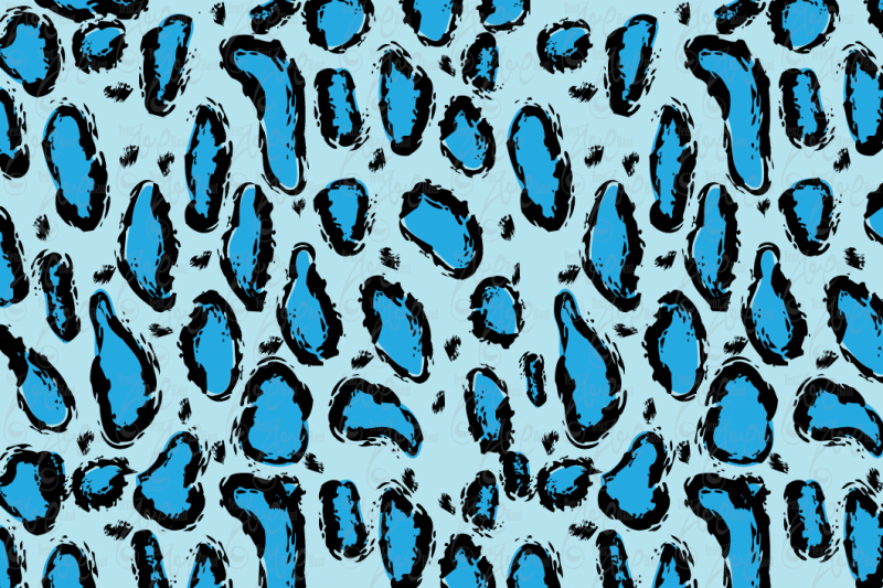 blue-animal-print-digital-paper