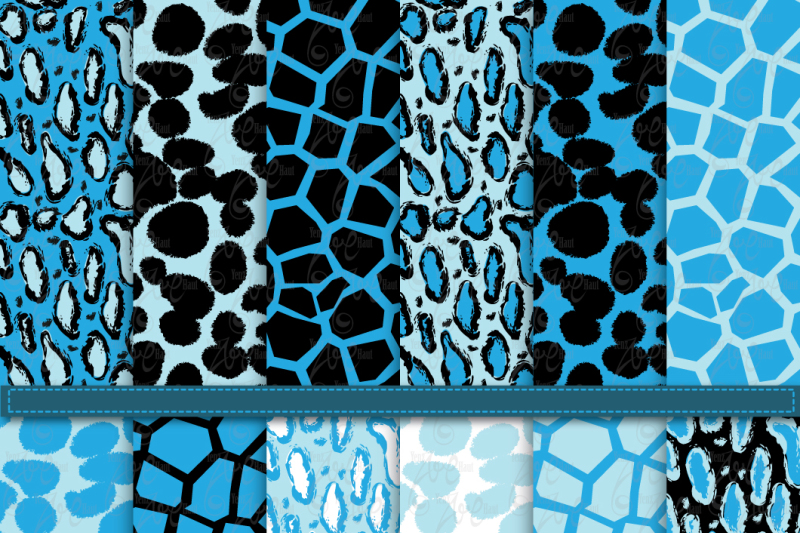 blue-animal-print-digital-paper