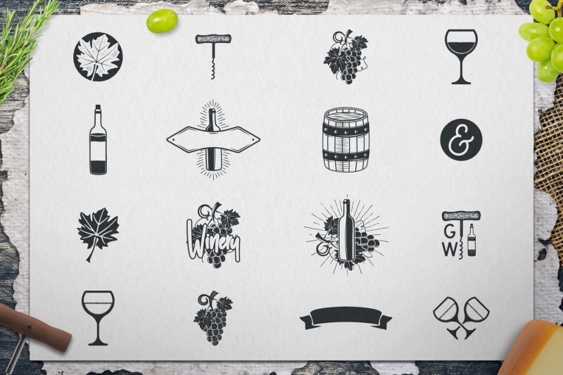winery-logo-designs-and-wine-elements