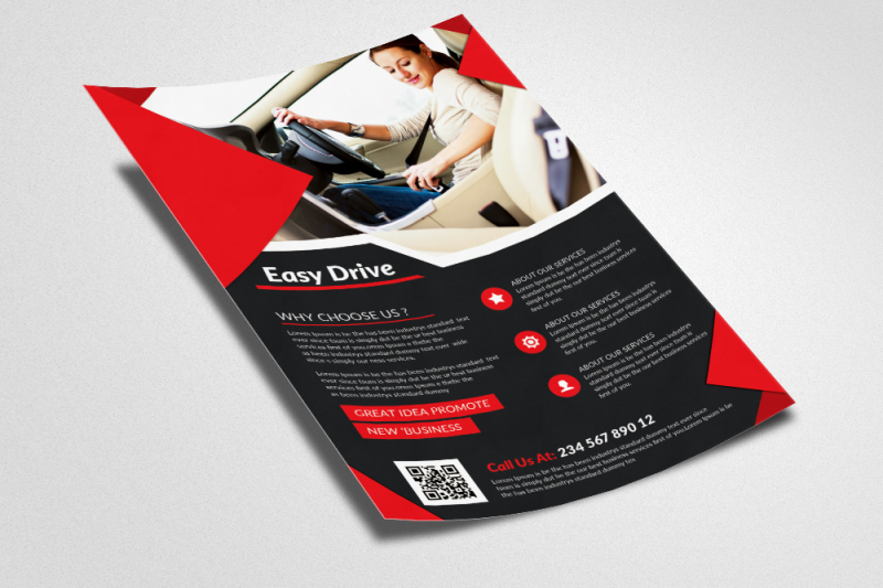 driving-school-flyers-templates