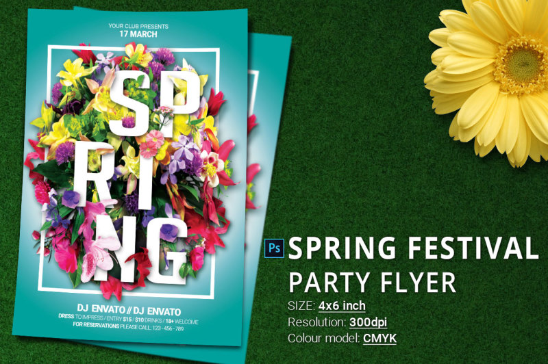 spring-festival-party-flyer