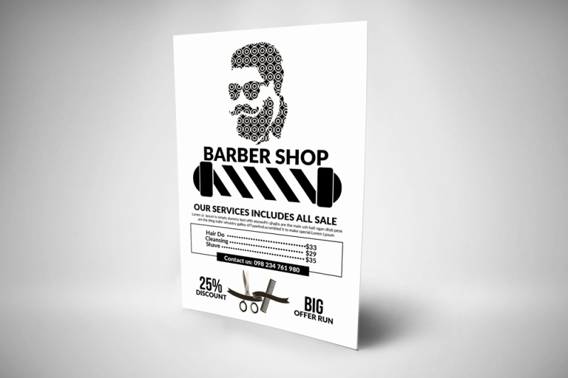 barber-shop-psd-flyer