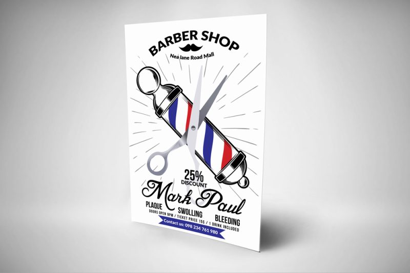 barber-shop-psd-flyer-templates