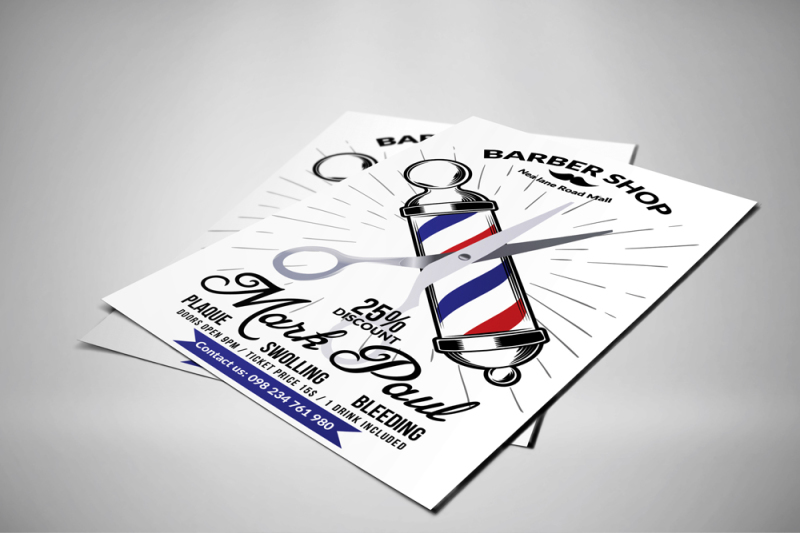 barber-shop-psd-flyer-templates