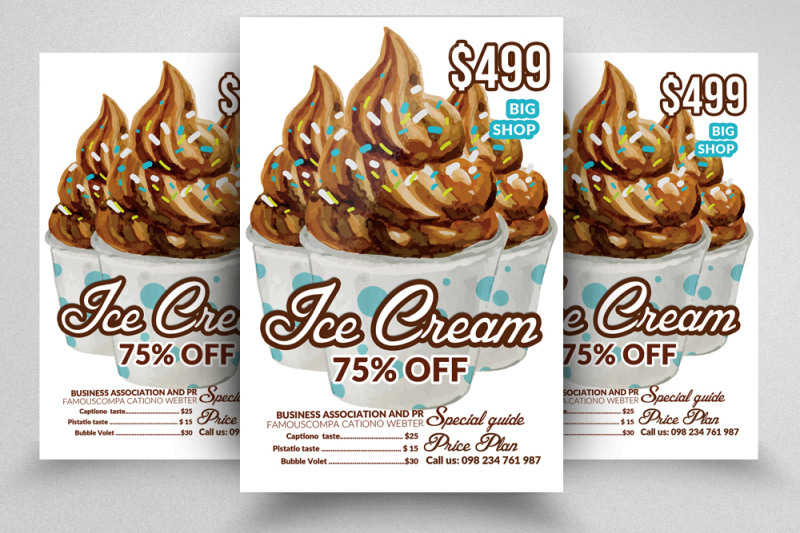 ice-cream-cup-sale-flyer-templates