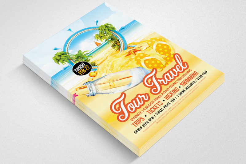 travelling-agency-flyer
