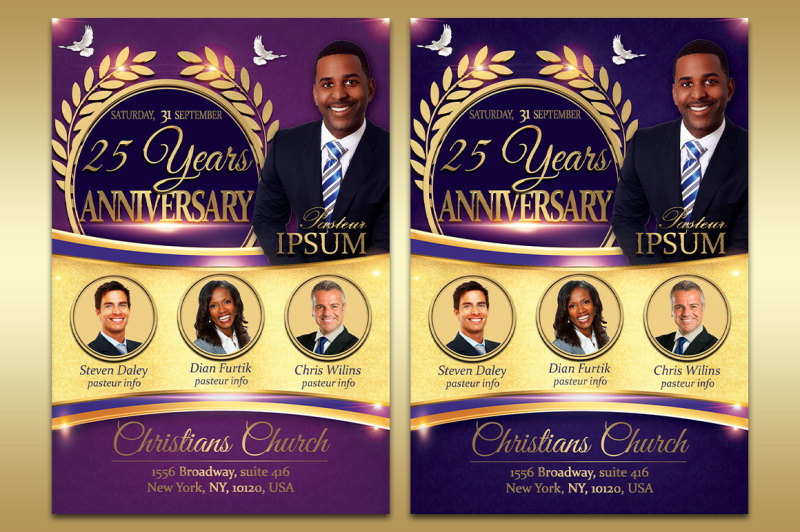 church-anniversary-flyer