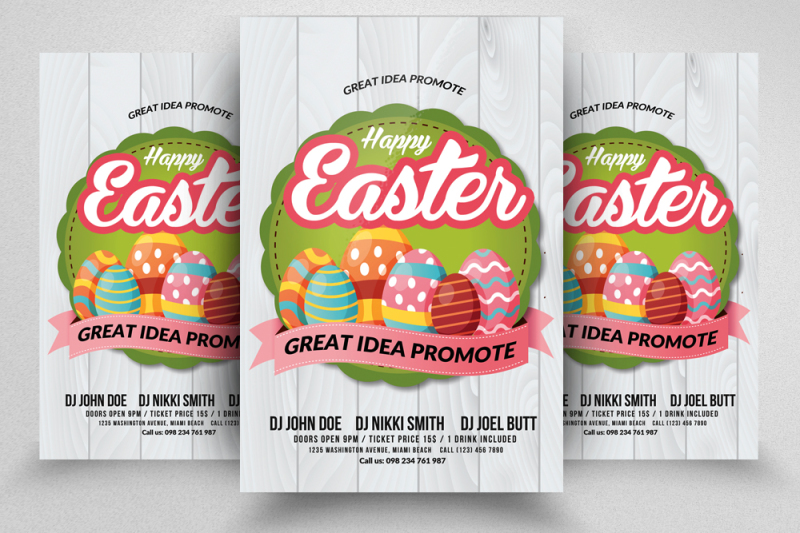 spring-and-easter-flyer-template