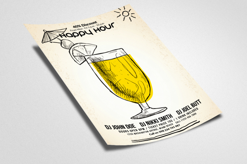 happy-hour-psd-flyer-template