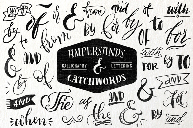 ampersands-and-catchwords