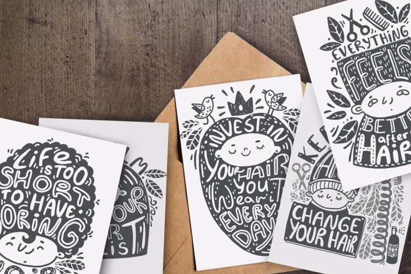 hand-drawn-lettering-set