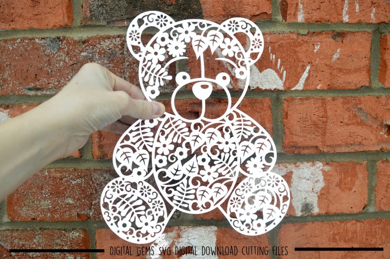teddy-bear-paper-cut-svg-dxf-eps-files