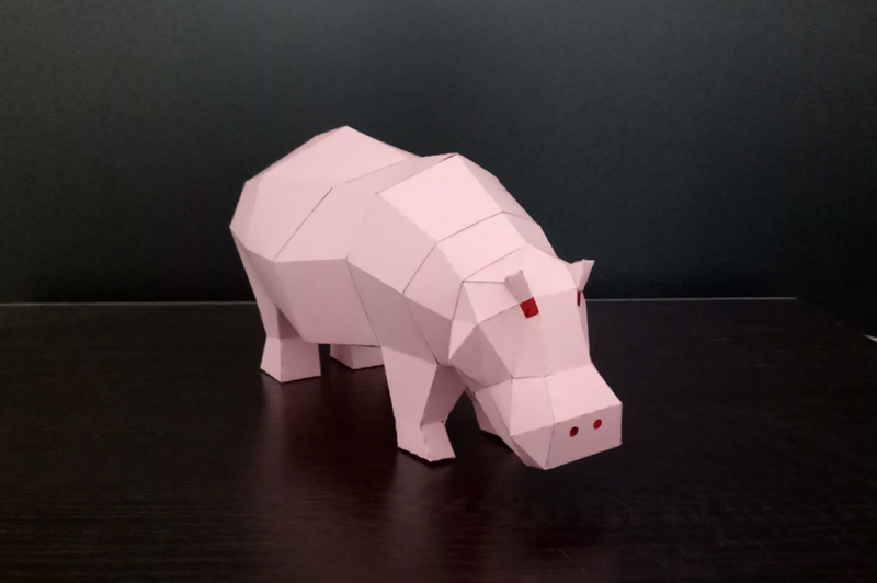 diy-hippo-sculpture-3d-papercraft