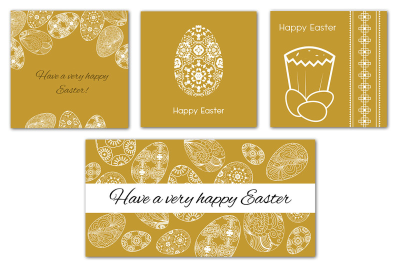 happy-easter-gold-cards-collection