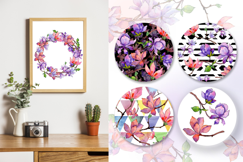 amazing-magnolia-jpg-watercolor-flower-set