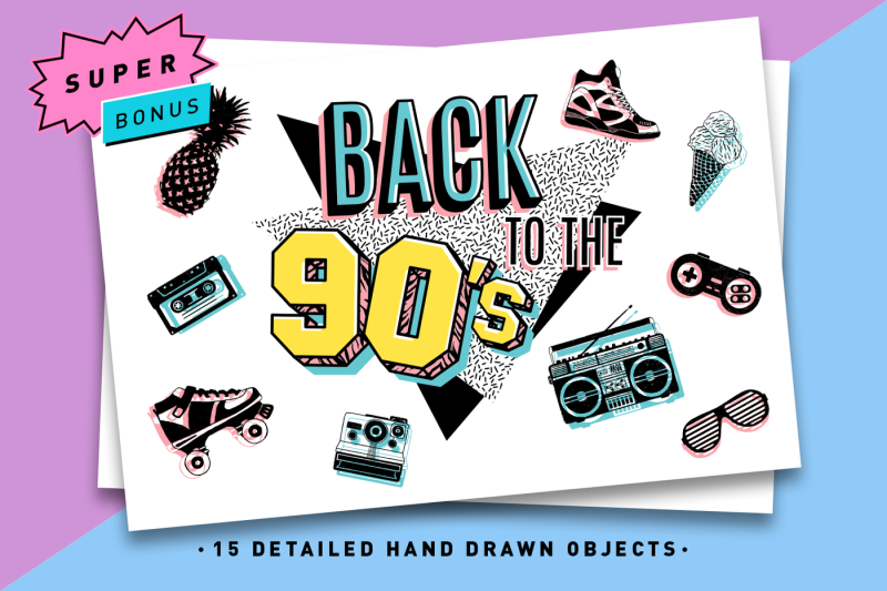 back-to-the-90-s-hand-drawn-icons