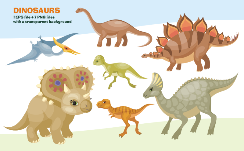 dinosaurs-vector-clip-arts