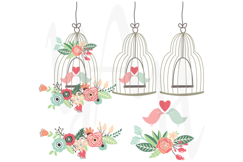vintage-flowers-and-birdcage