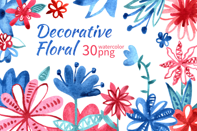 decorative-floral-set