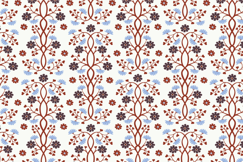 seamless-vector-floral-pattern-set