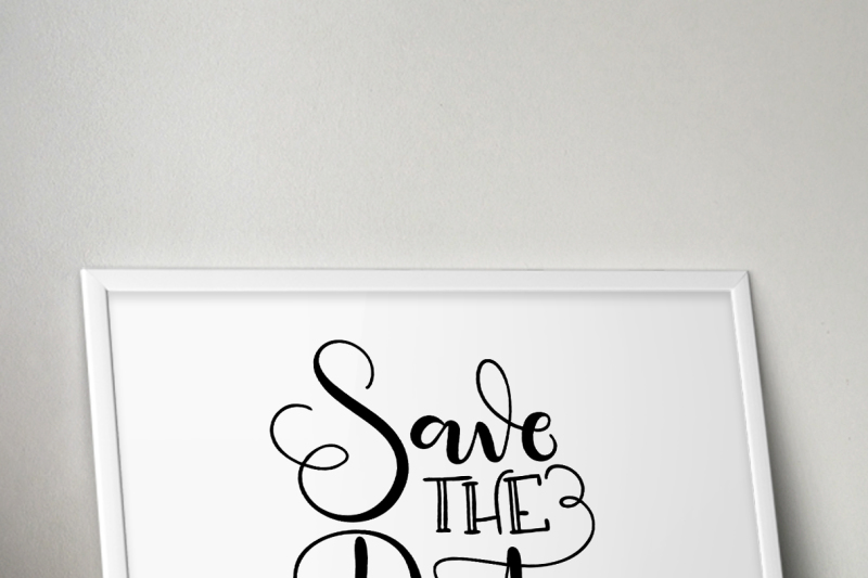 save-the-date-svg-pdf-dxf-hand-drawn-lettered-cut-file