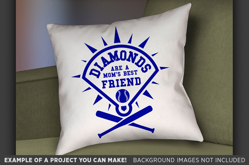 Download Diamonds Are A Mom S Best Friend Svg File Baseball Mom Shirts 3043 By Tizzy Labs Thehungryjpeg Com