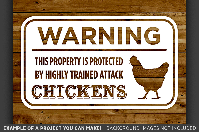 Funny Attack Chickens Sign Svg Svg Farmhouse Sign 629 By Tizzy Labs Thehungryjpeg Com